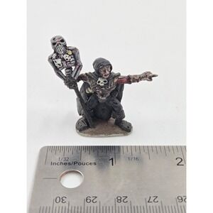 Vintage Metal Necromancer Lich Miniature HHG Heartbreaker Pro Painted 1994